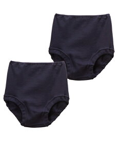 【2枚組】オーバーパンツ 綿100％無地ベーシックブルマ2枚組 女の子 子供服 ジュニア服 スパッツ オーバーパンツ キッズ 子供 こども ニッセン nissen 100 110 120 130 140 150 160 165 一分丈レギンス クロパン 黒パン スクール 通園 通学 小学生 中学生 高校生