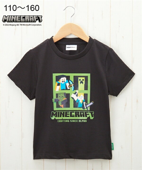 楽天市場 New Minecraft マインクラフト 半袖プリントtシャツ 子供服 男の子 ジュニア服 ニッセン Nissen Quntstyle By Nissen