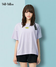 【500円OFFクーポン配布中 4/27 9:59迄】トップス・チュニック ワンショルダー風プリントTシャツ（女の子　子供服・ジュニア服） ニッセン nissen 140 150 160