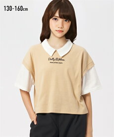 トップス・チュニック 衿付きTシャツ（女の子　子供服・ジュニア服） ニッセン nissen 130 140 150 160 夏服