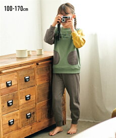 パジャマ ポケット付スウェットルームウェア（男の子　女の子　子供服　ジュニア服） ニッセン nissen