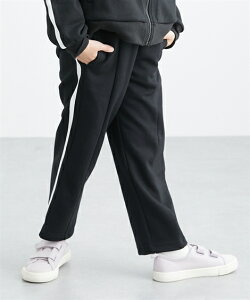 サイドラインパンツ ロングパンツ カットソー 長ズボン トレーニングパンツ ジャージパンツ スポーティ 男の子 女の子 キッズ ボトムス 子供服 子ども こども ニッセン nissen 100 110 120 130 140 1