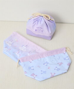 【3枚セット】 ランチ巾着 マチ付き お弁当袋 巾着袋 ランチバッグ 男の子 女の子 幼稚園 入園 小学校 小学生 入学 新学期準備 キッズ 子供 子ども こども ニッセン nissen