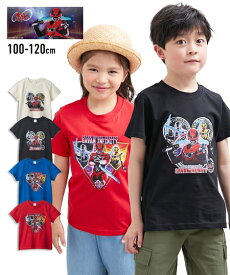 【超宇宙刑事 ギャバン インフィニティ】 プリントTシャツ 半袖 トップス キッズ 子供服 こども 夏服 100 110 120cm キャラクター 男の子 ニッセン QUNTSTYLE