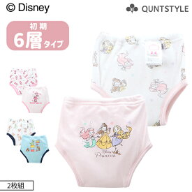 【ディズニー】6層トレーニングパンツ2枚組 防水パンツ おねしょパンツ 子供下着 キッズインナー 男の子 女の子 こども 保育園 ミニー ディズニープリンセス トイ・ストーリー 春 夏 秋 冬 80 90 95 100cm キャラクター