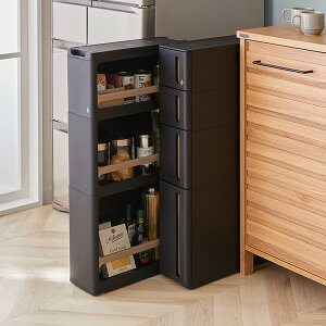 キッチンワゴン 幅17cm 隙間収納 キッチン収納 6タイプ タイプが選べるすき間ストッカー キャスター付き すき間収納 ラック キッチン収納 ランドリー ストック スリム スマートワゴン キッチ