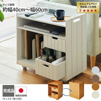 楽天市場】隠せるリビング整理ワゴン モバイル収納タイプの通販