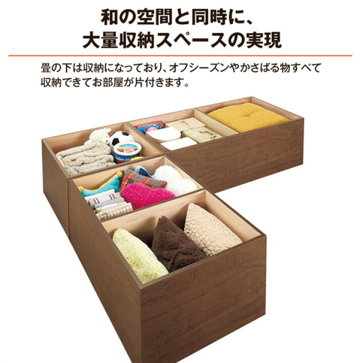 商談中 値下げ！ ニトリ 樹脂製畳収納ユニットロータイプセット