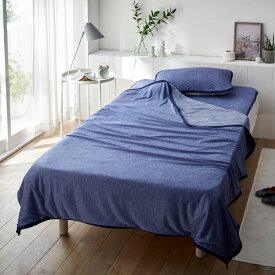 《1/16 1:59までP5倍×クーポン》クールケット 冷感 ハーフ シングル ダブル 超冷感×吸汗速乾ワッフルリバーシブルクールケット ひんやり さらさら ブランケット リバーシブル 肌掛け布団 夏掛け布団 お昼寝 接触冷感 夏用 布団 寝具 薄手 ワッフル生地 nissen ニッセン