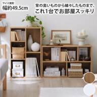 カラーボックス 収納 幅50cm 大容量 縦 横 自由に使える カラーボックス 縦横 リビング 子供部屋 玄関 ナ…