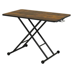 テーブル 昇降できる 昇降式リビングテーブル|無段階昇降・選べる5色 無段階昇降 幅101 ローテーブル ハイテーブル ワークデスク サブテーブル キャスター付き 机 一人暮らし 2人暮らし フ