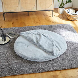 ≪TVで紹介≫【猫Feel】まるで猫！のようなモフモフバーガークッション クッション 洗える 円形 座布団 丸形 可愛い ロシアンブルー スコティッシュフォールド 三毛猫 黒猫 サバトラ あったか 秋 冬 雑貨 プレゼント nissen ニッセン