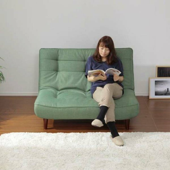 楽天市場 ニッセン Nissen ハイバックソファー ソファ 二人掛け 一人暮らし 1人暮らし リクライニング おしゃれ モダン シンプル 合成皮革 合皮 送料無料 Kagulie By Nissen