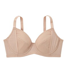 胸を小さく見せるブラ ブラジャー 胸を小さくみせる シンプルタイプ ブラジャー チイサクシヤ グラマーサイズ・大きい胸専用 ニッセン 女性 下着 レディース フルカップブラ 小さく見せる 脇高 脇肉 コンパクト 大きいサイズ 大きい胸を小さく見せるブラ