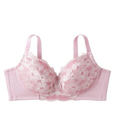 ブラジャー ニッセン グラマーサイズ　魔法にかかる 脇高 ノンワイヤー ブラジャー 女性 下着 レディース ノンワイヤーブラ 細見え 小さく見せる 脇高ブラ