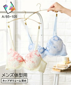 下着 インナー (A85-A105) 大きいサイズ ニッセン 【MTF】 フラワー 刺しゅう レース MTF ブラジャー LGBT トランスジェンダー ブラ 単品