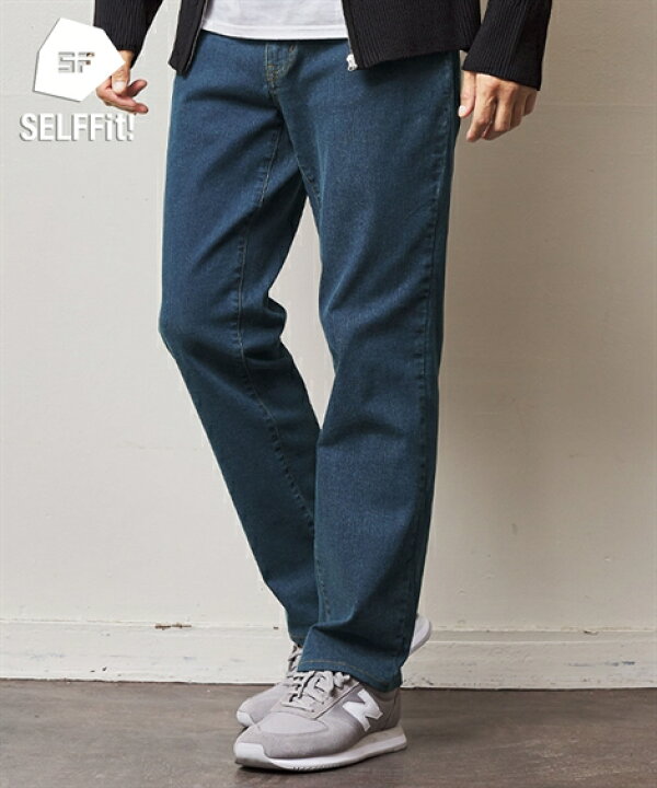 楽天市場 デニムパンツ メンズ 73 160サイズ 程よいフィット感のストレッチ５ポケットジーンズ 股下８０ｃｍ 大きいサイズ メンズ ジーンズ ジーパン ニッセン ポイント倍付け中 Style Gear By ニッセン