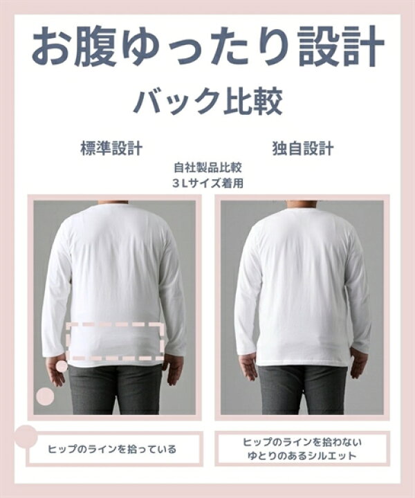 楽天市場】Tシャツ 長袖 メンズ 綿100% ポケット付 Vネック 長袖T 