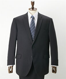 スーツ・スラックス 洗える アジャスター付き ストレッチ 背抜き ツーパンツスーツ （シングル2つボタン＋ワンタックパンツ） E5-E8 大きいサイズ メンズ ニッセン