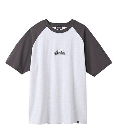 Tシャツ 半袖 ラグランバック刺繍 半袖Tシャツ GENUINE Dickies 3L-5L 大きいサイズ メンズ ニッセン nissen