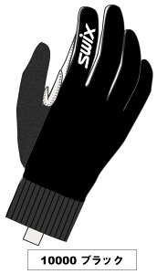 SWIX XefX|JR glove@@H0282@Black (10000) WjA@NXJg[XL[@