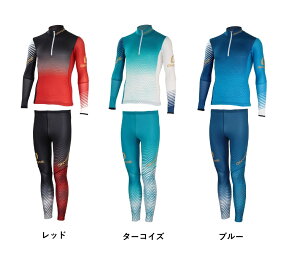 オンヨネ XC RACING TWOPIECE クロスカントリーレーシングツーピース ONJ97602(ジャケット) ONP97603(パンツ) 3カラー:レッド、ターコイズ、ブルー クロスカントリースキー