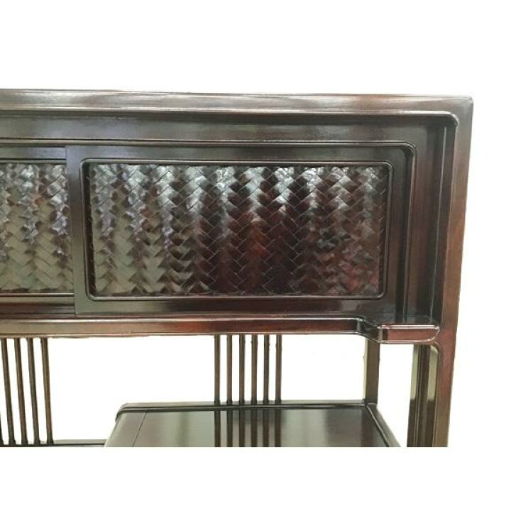 楽天市場】唐木飾り棚 茶タンス 幅88cm 花梨 唐木 : 家具のニッシキ 