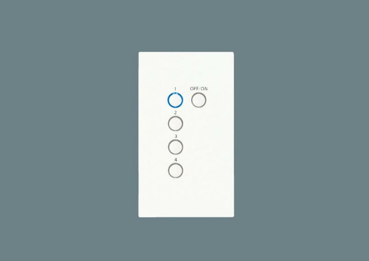 楽天市場】[電気工事必要]NK28706W リビングライコンシーン選択子器  