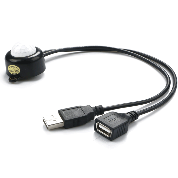 楽天市場 人感センサー付きスイッチケーブル 12v 24v 6aまで Ledテープライト用usb Dcジャックケーブル On Off Ledテープ用 コネクターledライト Ledテープ 自作diy Nissin Lux