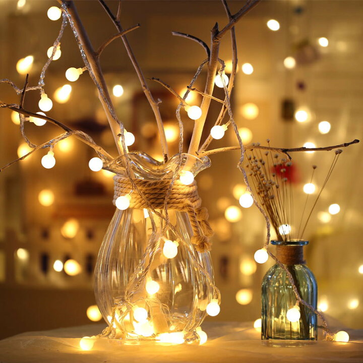 楽天市場】LEDライト イルミネーション USB給電 クリスマスLED パーティ用電飾 ライト led イルミネーション 3m 電球色  クリスマスツリーの電飾 デコレーション クリスマスライト イベント ボールストリング状 星状 : NISSIN LUX