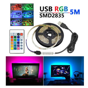 LED e[vCg USBΉ 5m SMD3528 5V LEDe[v RGB ԐڏƖ IƖ er̔wiƖpLED