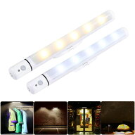 【楽天1位】LEDセンサーライト 人感センサーライト ledライト 電池 懐中電灯 乾電池式 省エネ 超寿命 テ…
