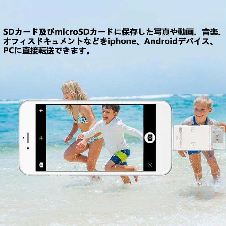楽天市場 Sdカードリーダー Iphone Micro Usb Usb全対応 ー Iphone Ipad Android コンピューター用 Sd Tf カードリーダー Microメモリsdカードリーダー Nissin Lux