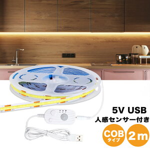 LED e[vCgCOB^Cv DC 5V lZT[t 2m USB LEDe[v Ki ԐڏƖ IƖ tACg  ψꔭ { ̓\ 胀s Ή