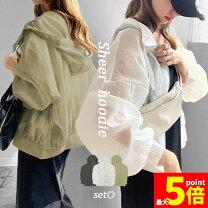楽天市場】シースルー パーカー（レディースファッション）の通販