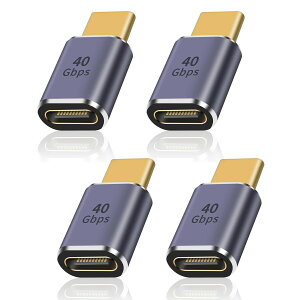 �����Ԍ���I�|�C���g5�{��USB4.0 Type C �A�_�v�^�[ �X�g���[�g ���� �ڑ� �I�X ���X USB-C PD 100W/5A �}���[�d 40Gbps�����f�[�^�]�� 8K@60Hz�f���o�� �^�C�vc type-c USB C �R�l�N
