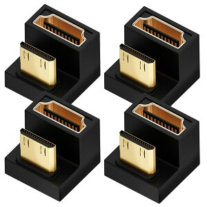 U���^�~�jHDMI HDMI�A�_�v�^�[ 8k 2��� U���^�~�jHDMI HDMI�A�_�v�^�[ UHD�A�b�v�A���O�� �~�jHDMI�I�X HDMI���X�A�_�v�^�[ 180�x�A�_�v�^�[ 48Gbps LED���C�g�t�� pc �m�[�g�p�\�R�� �^�u���b�g �J���� 