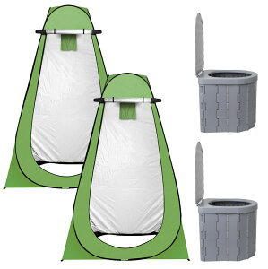 �ȈՃg�C�� �e���g 2�Z�b�g ���p �ЊQ�p �e���g ���� �|�[�^�u���g�C�� �܂肽���݃g�C�� �g�уg�C�� �g�C�� �L�����v �ω׏d150kg �􂦂�v���X�`�b�N�� �h�Ѓg�C�� ���� �g�C�� ���񂢂�