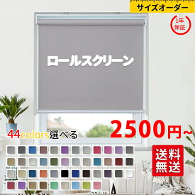 【全店P10倍~4/27 迄！】ロールスクリーン　オーダーメイド　ロールカーテン　取り付け簡単　穴あけ不要　ノンビス　突っ張り　つっぱり　遮光　断熱　目隠し　防音　シェード　カスタマイズ　冷暖房