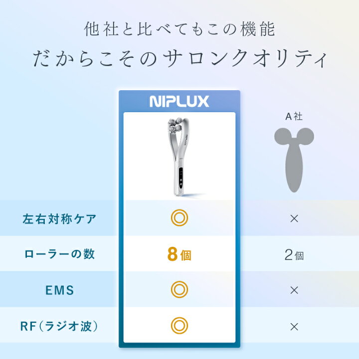 楽天市場】楽天週間1位 EMS 美顔ローラー Y字型 美顔器 リフトケア 