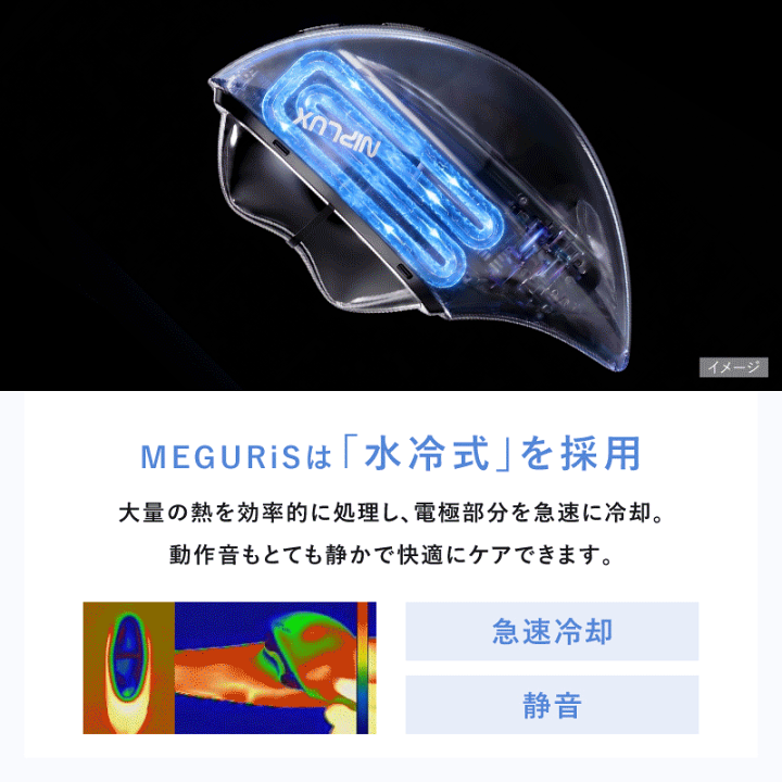 楽天市場】新発売 NIPLUX MEGURiS メグリス かっさ 美顔器 EMS美顔器