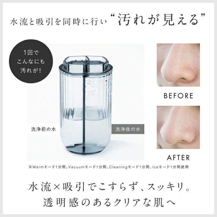 楽天市場】【楽天1位☆1000円クーポン】毛穴吸引器 NIPLUX マルチ 
