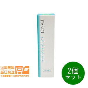 レビュー100円クーポン 2個セット ファンケル FANCL 泥ジェル洗顔 a 洗顔フォーム 120g 洗顔料 外箱折り畳み 追跡配達 送料無料