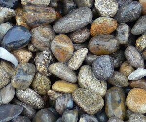 御浜(みはま) ヤマト天然砂利 20kg/袋 マツモト産業