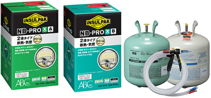 楽天市場】インサルパック NB-PRO／X 1セット 簡易発泡硬質ウレタン 