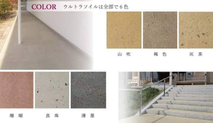 楽天市場】土間材料 ウルトラソイル 30kg／セット 近畿壁材工業 : 日曜 
