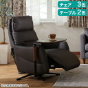 電動リクライニングパーソナルチェアテーブルセット(LE01-3 2モーター+LE01専用テーブル)【配送員設置商品】