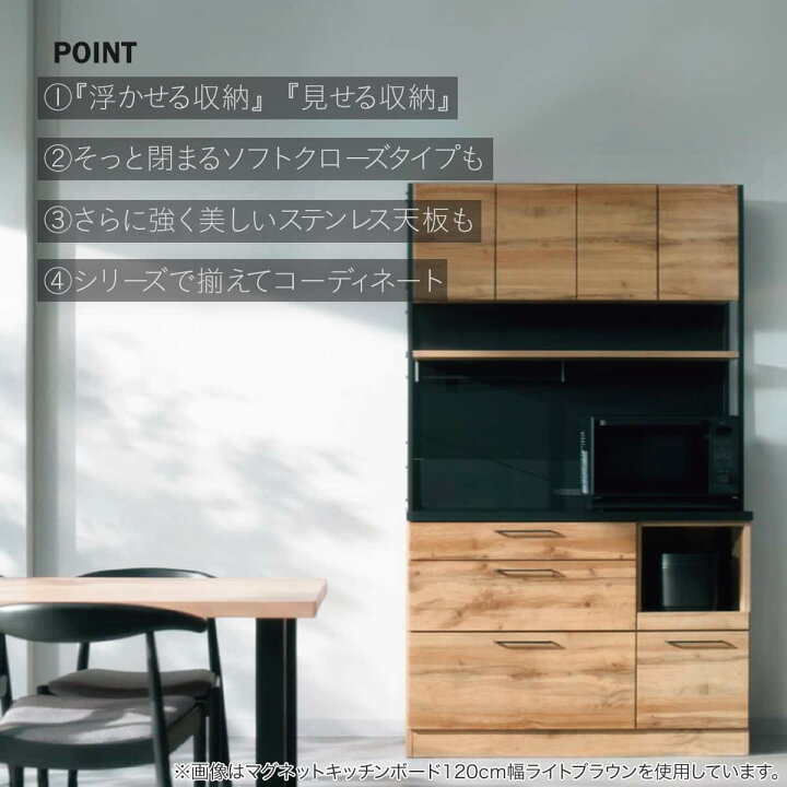 楽天市場】キッチンボードソフトクローズタイプIM301 SHQOP) ニトリ 