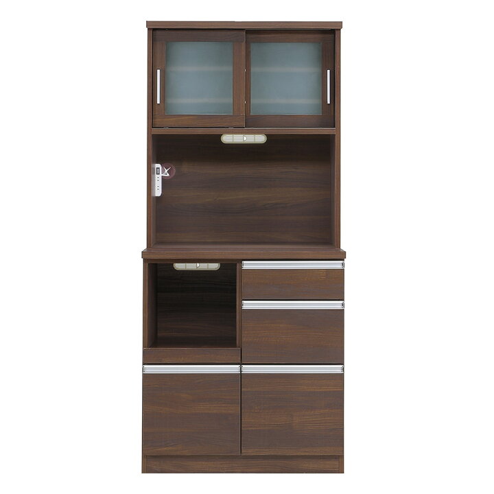 楽天市場】半透明ガラスのキッチンボード (幅80cm) ニトリ 【配送員 