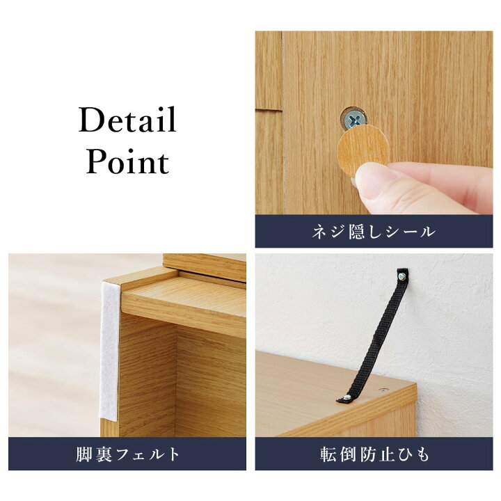 楽天市場】まとめて収納キッチンボード (ドアタイプ) 【メーカー直送 